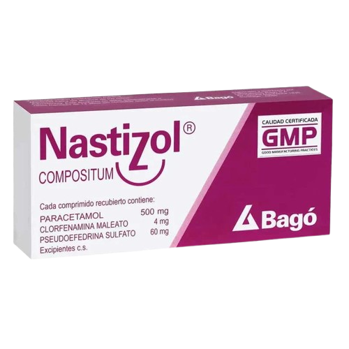 Nastizol Compositum X 6comp Rec
