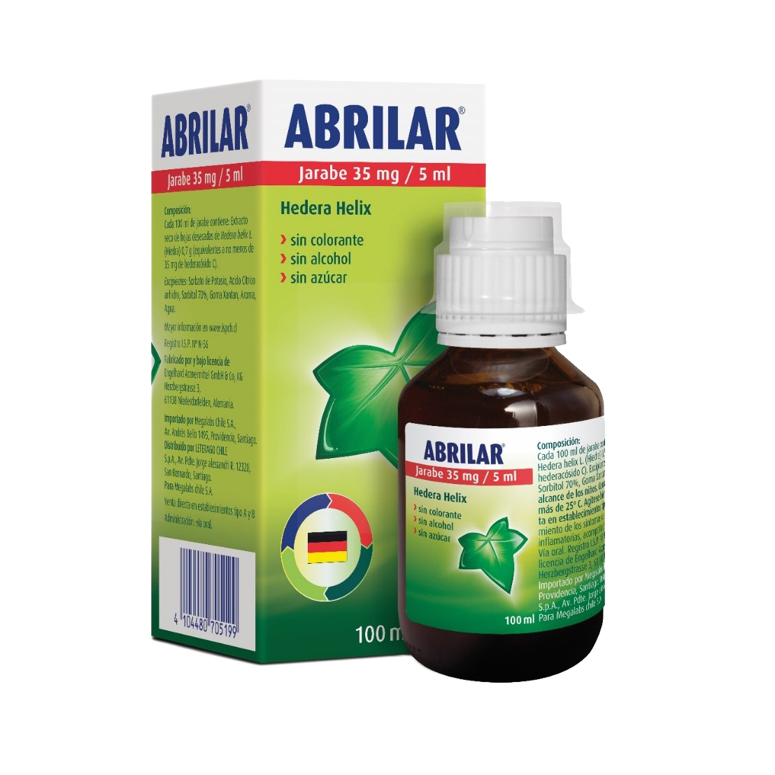 Abrilar 35mg/5ml X 100ml Jarabe